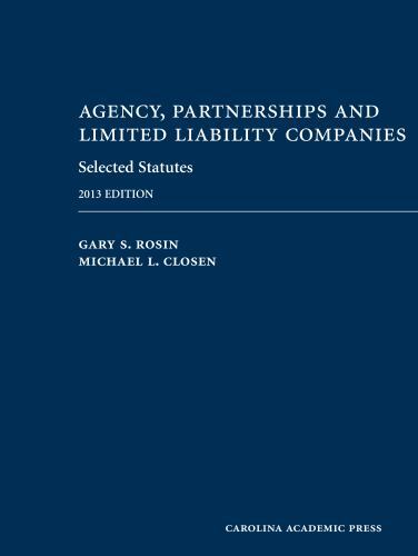 Agency partnerships and - agency,,