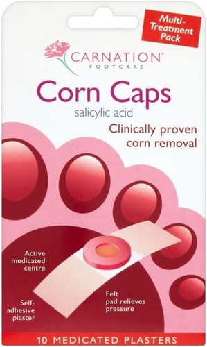 Carnation footcare corn caps - footcare, x